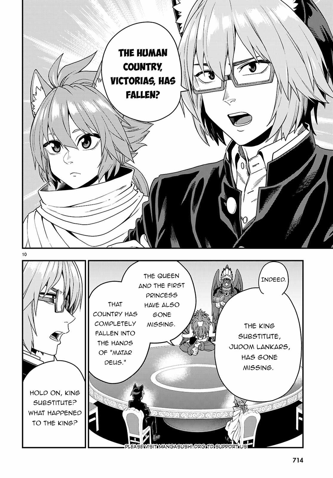 Konjiki no Moji Tsukai - Yuusha Yonin ni Makikomareta Unique Cheat Chapter 111 11